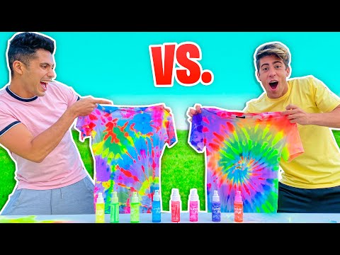 ¿QUIEN HACE EL MEJOR TIE DYE? (CHALLENGE)