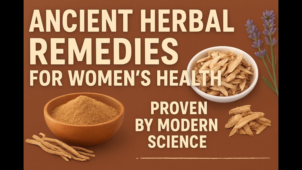 Ancient Herbal Remedies for Women’s Health — Proven by Modern Science