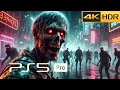 TRAPPED IN ZOMBIE TOWN | Realistic Ultra Graphics Gameplay [4K 60FPS HDR]