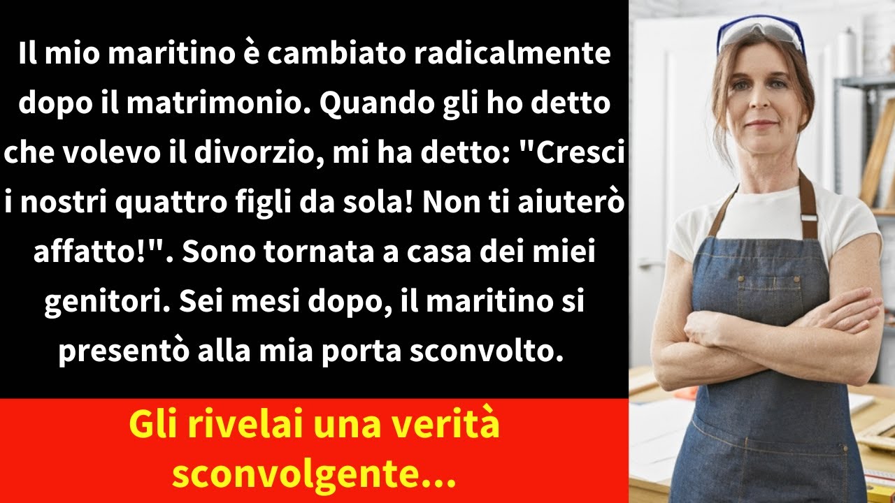 Il mio maritino è cambiato radicalmente dopo il matrimonio. Quando gli