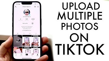 How To Upload Multiple Photos On TikTok Video! (2022)