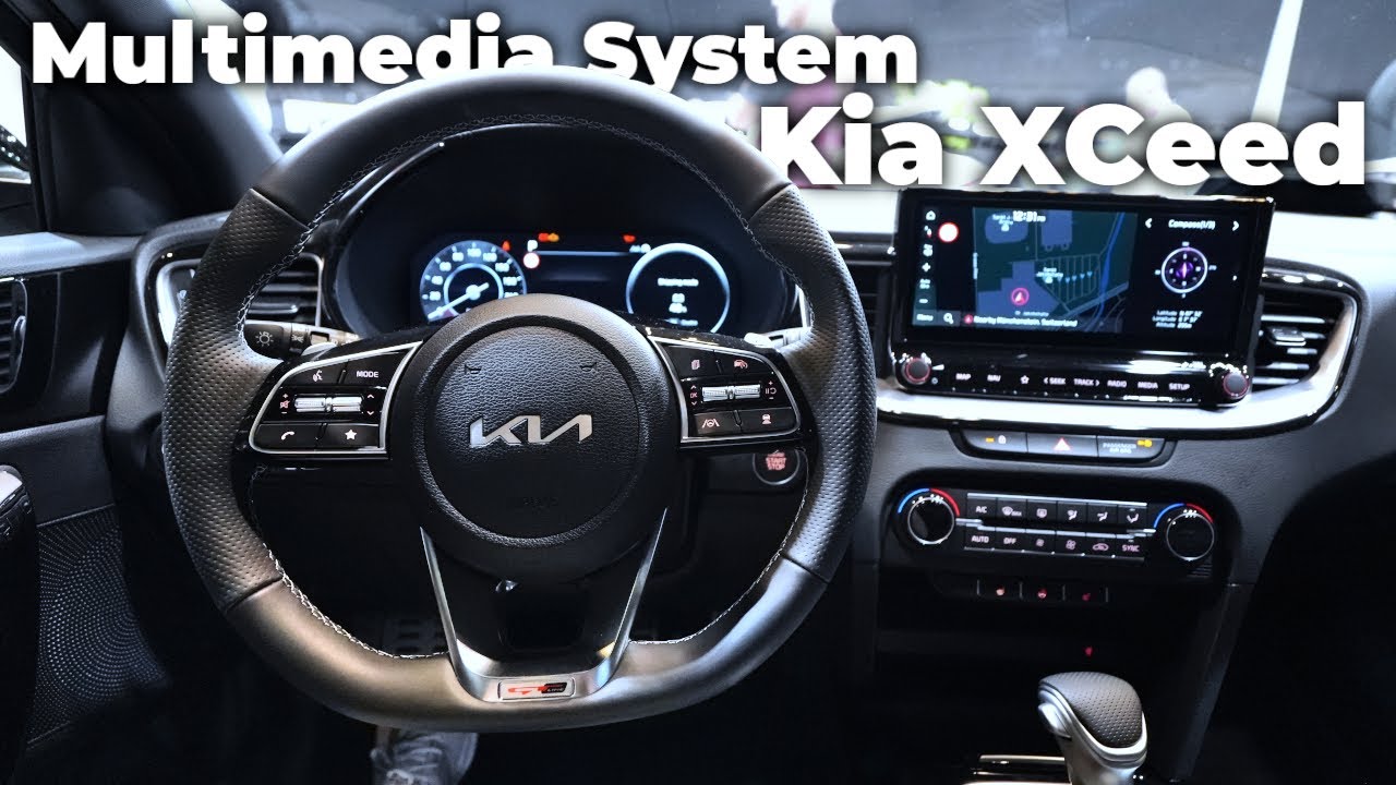 New Kia XCeed Multimedia System 2023 