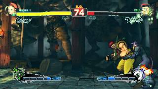MegamanK284 Plays: Ultra Street Fighter IV battle: Cammy vs Rolento