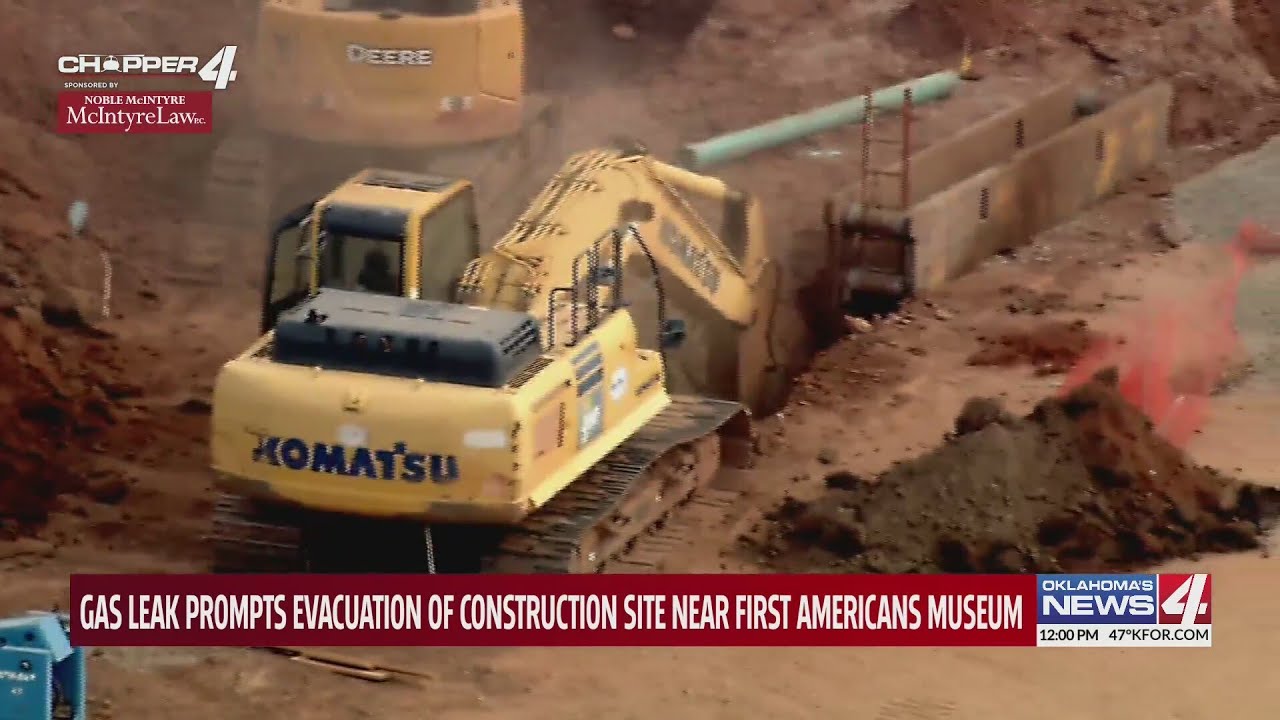 Gas leak prompts evacuation in SE Oklahoma City - YouTube
