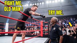 Cocky Champion Picked an Old Black Marine for a "9-Second Challenge" —Didn't Know He Was Force Recon