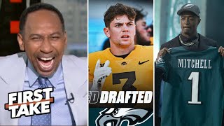 FIRST TAKE | 'Cowboys let their opponents steal gem'  Stephen A.: Eagles picked DeJean & Mitchell