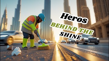 What Keeps Dubai Clean? The Invisible Workforce - 3D Animation | Miniature | Ai Video | AnyMind #ai