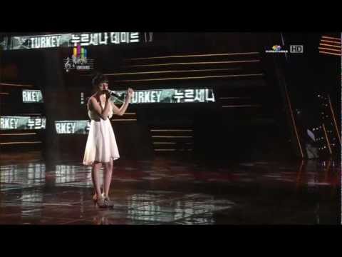 2012 K-Pop World Festival TURKEY - Nursena Demir (We Were in Love) Performance