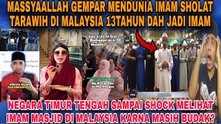 DUNIA TERKEJUT. IMAM SHALAT TERAIWH DI MALAYSIA MASIH BERUSIA 13 TAHUN⁉️Warga Timur Tengah takjub