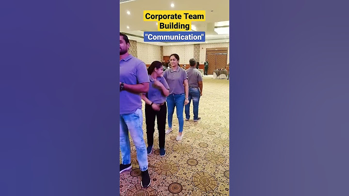 Funny Corporate Team Building Game | Non Verbal Communication