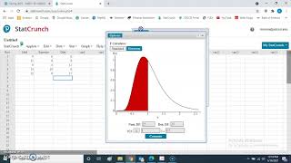 119, StatCrunch ANOVA