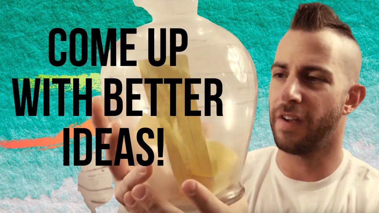 HOW TO BRAINSTORM BETTER - SELF GROWTH - JOSH LEWIS