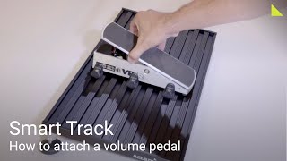 How to attach a volume pedal into an Aclam Smart Track pedalboard I Ernie Ball MVP screenshot 3