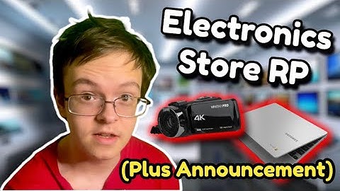 SECONDHAND ELECTRONICS STORE ROLEPLAY ASMR! (Whispering, Taping Sounds, Keyboard Sounds, Etc.)