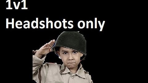 1v1 headshots only and sniper trollin (black ops 2)