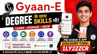  PW Gyaan-E App Discount Code. Degree ke saath practical skills bhi zaroori hain! #PWGyaanEApp#short screenshot 4