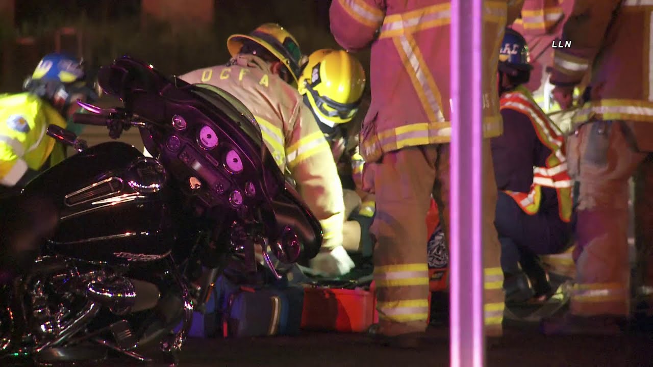 Motorcycle Hit & Run Crash - YouTube