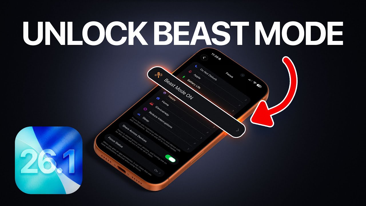 Enable BEAST MODE on iPhone 
