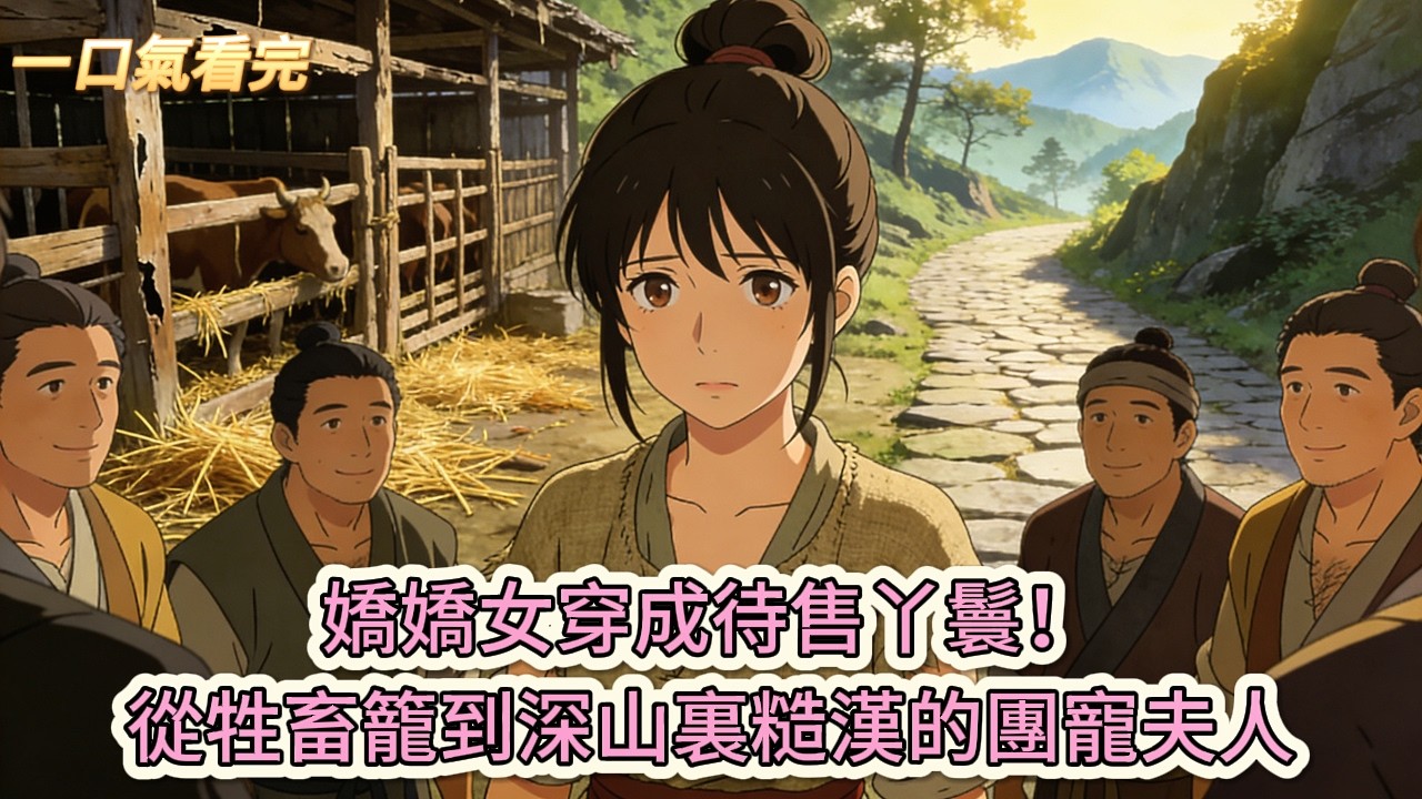 完结小说💕《穿越古代：被本土夫君寵翻啦》嬌嬌女穿成待售丫鬟！從牲畜籠到深山裏糙漢的團寵夫人#推文 #小说 #悠悠书屋