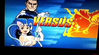 Capcom Fighting Evolution Playthrough with Team Darkstalkers