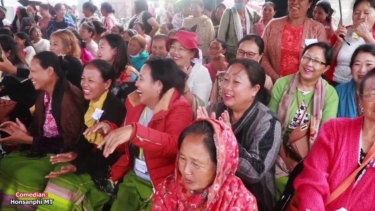 Tangkhul Best Comedian Honsanphi MT Jokes/  The 3rd Ukhrul Squash Fest 2022
