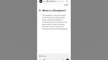 What is a Biosphere?