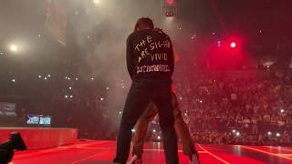 FRONT ROW Travis Scott Brings fan on stage for 3500 ASTROWORLD LIVE TOUR