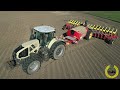 Mais Legen - Säen 2020 / LU Stotz / Claas Axion 960 / Väderstad Tempo L18 / 18 Reihen - 9 m