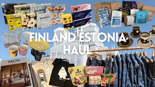 【総額😳】フィンランド&エストニア旅行の購入品紹介🛒イッタラ、マリメッコ、ムーミングッズ、スーパーでの買い物| Finland & Estonia Haul