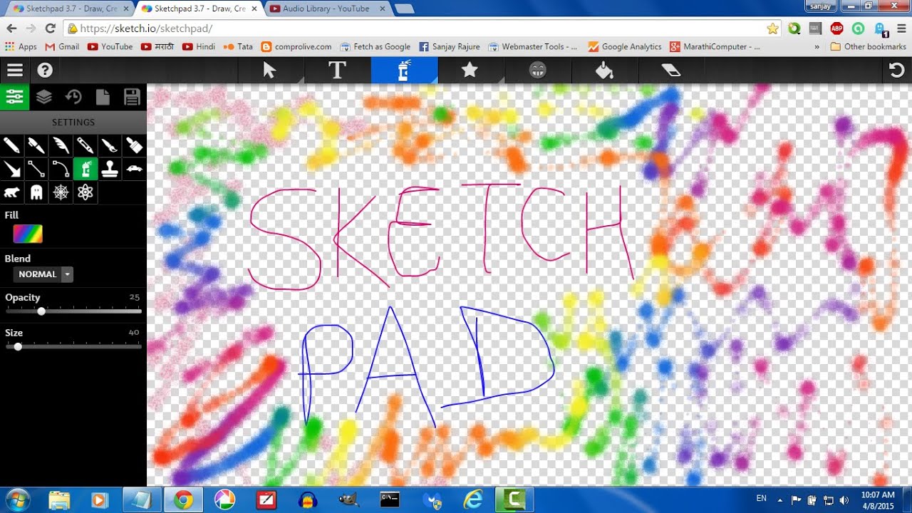 Simple Sketch Pad Online Drawing for Kindergarten