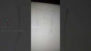 tutorial d corpo masculino!!! #shorts #desenho #fypシ