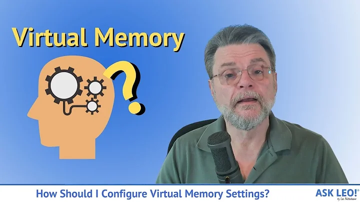 How Should I Configure Virtual Memory Settings?