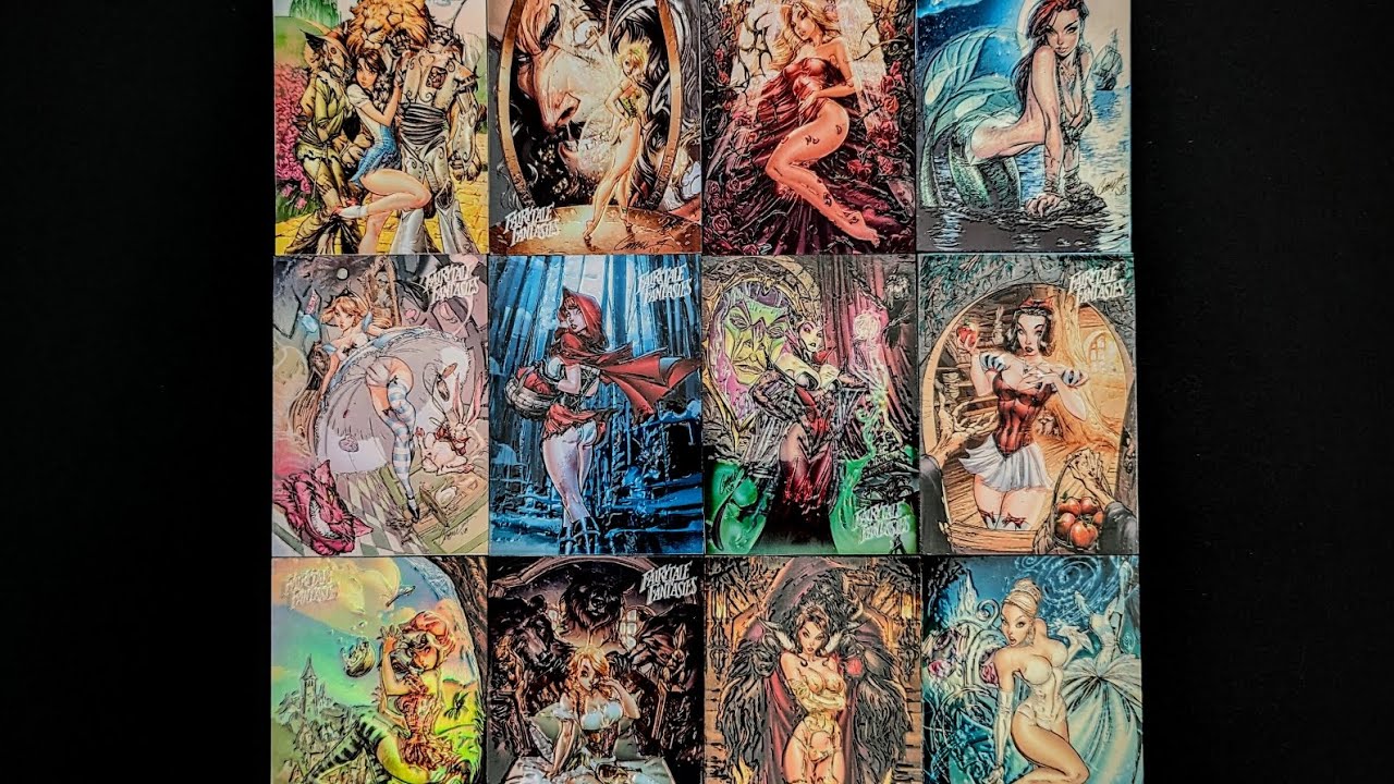 2010 J Scott Campbell's Fairytale Fantasies [Holochrome Cards]