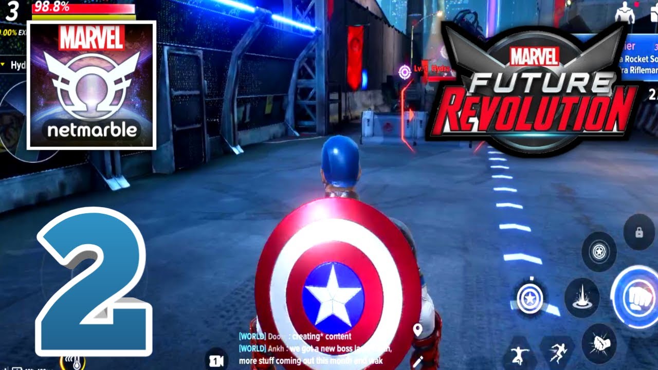 Marvel Future Revolution Captain  America Gameplay | Pro Gamer