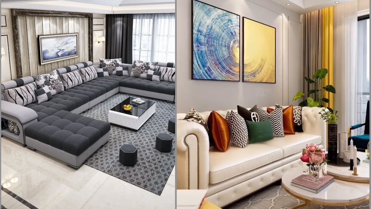 100 Modern Living Room Design Ideas 2023 | Drawing Room Sofa Design ...
