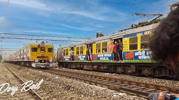 Exciting Parallel Run and chasing of EMU Local Train