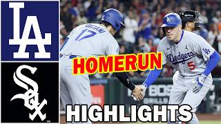Los Angeles Dodgers vs Chicago White Sox Game Highlights Today | MLB Season 2026