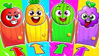 Color Door Song Challenges 😍🖍 | Color Challenges Song by YUM YUM Kids Songs