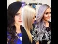 Brunette goes Blonde| METALLIC ICE| Pravana Vivids