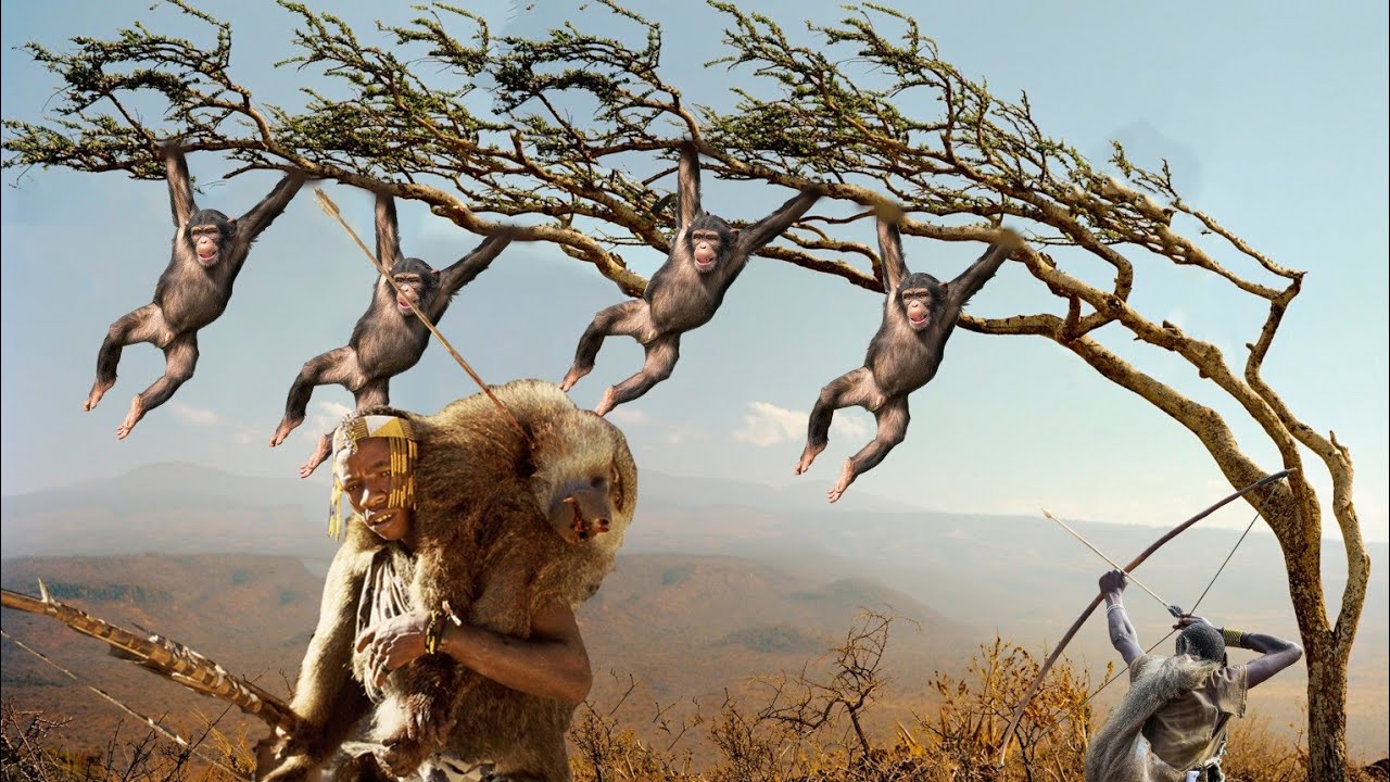 Hadzabe Hunter Full Documentary .Gather & Traditional Life style