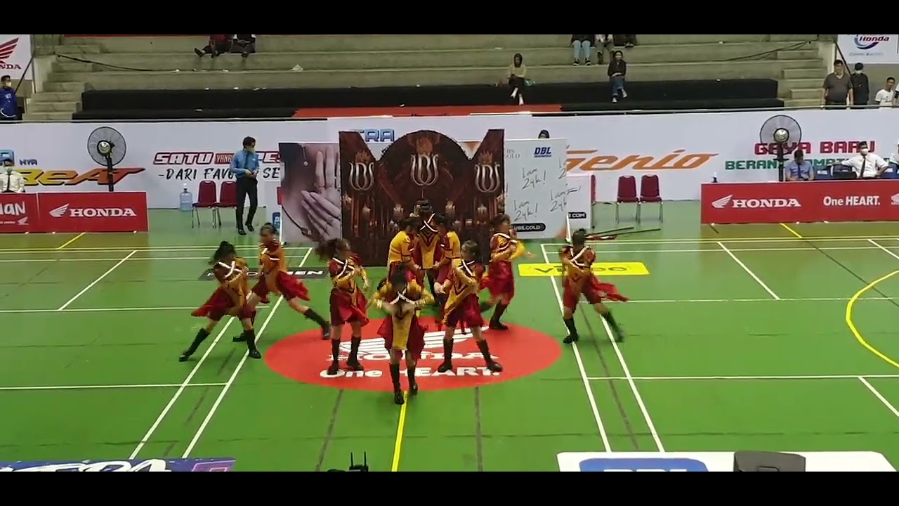 isi acara dancer DBL 16 Januari 2023 SMA Kalam Kudus, mantap