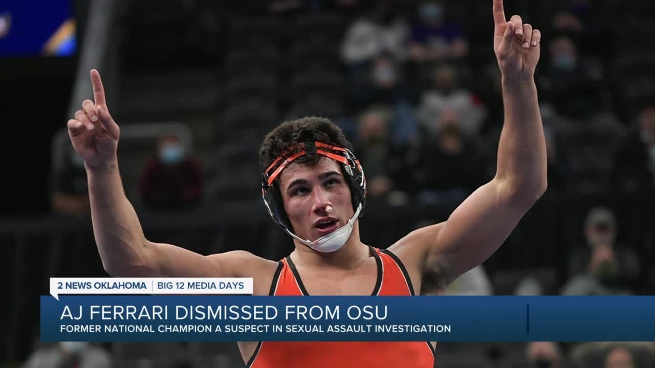 OSU wrestler AJ Ferrari dismissed from pic picture