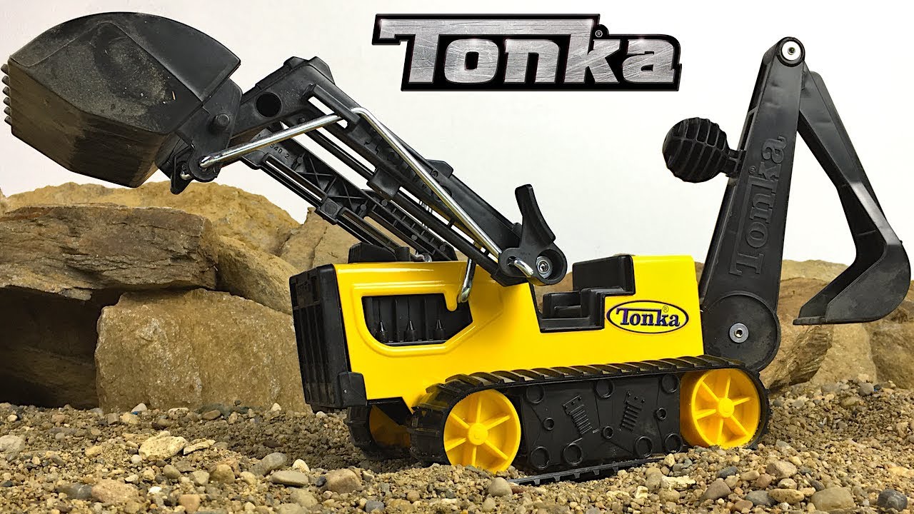 tonka steel classics excavator vehicle