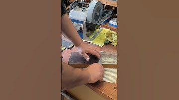 #ASMR Kangaroo Tail Knife Stropping & Testing #tormek #sharpening