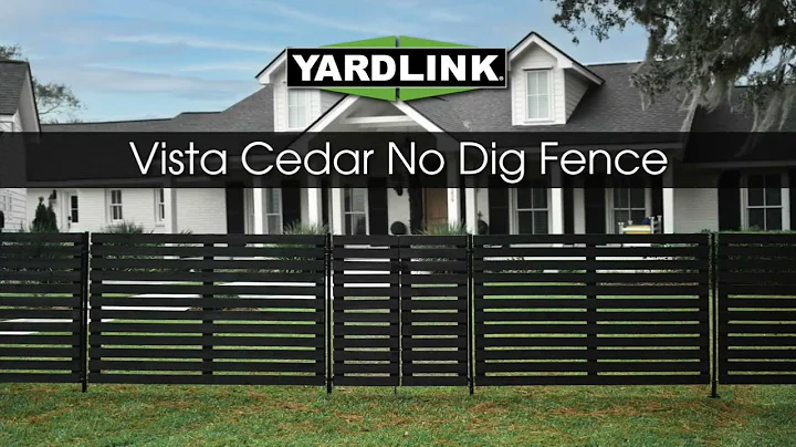 Yardlink Vista Cedar Wood Fence Panel