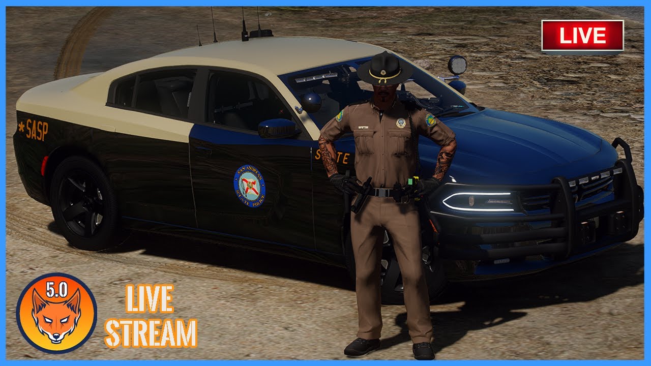 🔴LIVE STREAM🔴 Live Patrol with the Colonel of SASP | FiveM LEO RP - YouTube