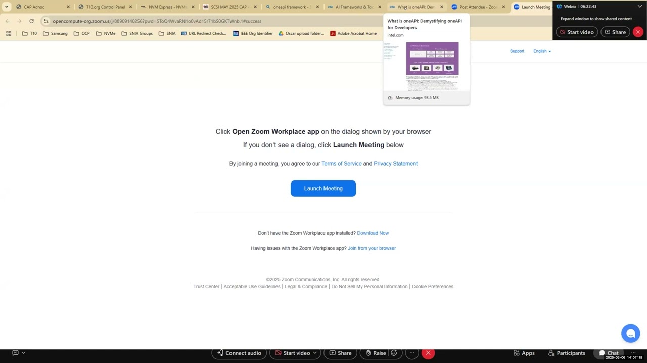 OCP FTI - Data Centric Computing Project call (May 06, 2025)