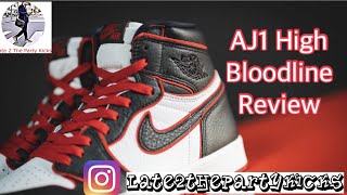 Air Jordan 1 High Bloodline Op-B Review 🩸