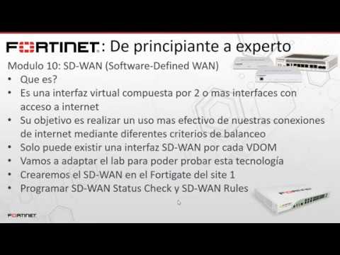 Fortinet: de principiante a experto - SD WAN