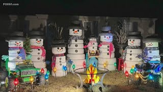 Southington holiday display spreads cheer, collects donations